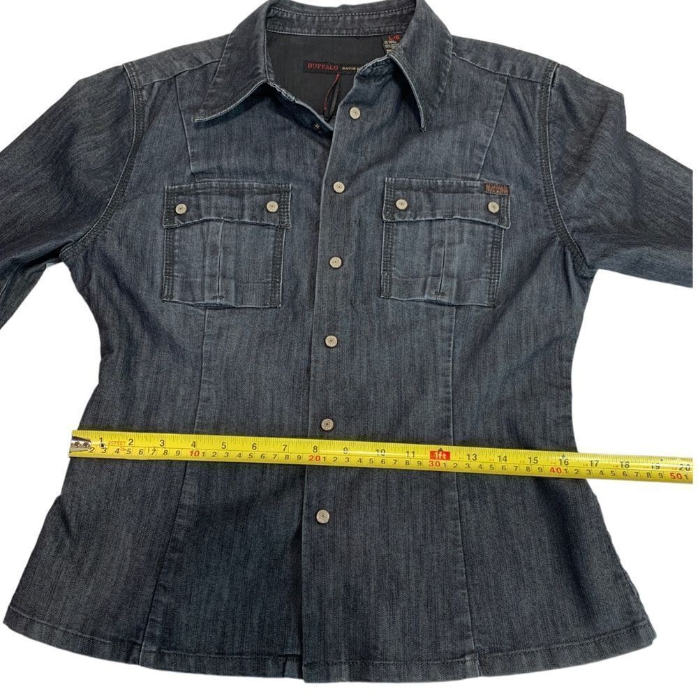 BUFFALO by David Bitton Marilyn Denim Top - Picture 9 of 12